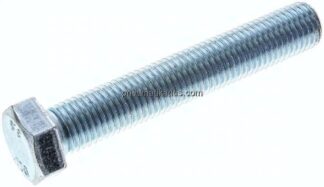 Sechskantschraube DIN 933, M 20x120, Stahl verzinkt 8.8
