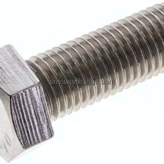Sechskantschraube DIN 933, M 20x55, Edelstahl A2