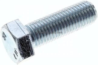 Sechskantschraube DIN 933, M 20x60, Stahl verzinkt 8.8
