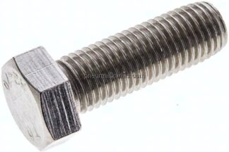 Sechskantschraube DIN 933, M 20x60, Edelstahl A2