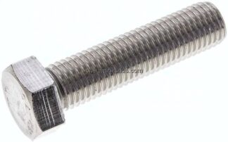 Sechskantschraube DIN 933, M 20x80, Edelstahl A2