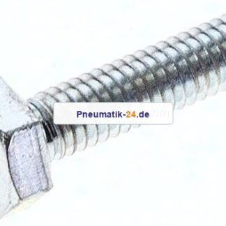 Sechskantschraube DIN 933, M 4x16, Stahl verzinkt 8.8