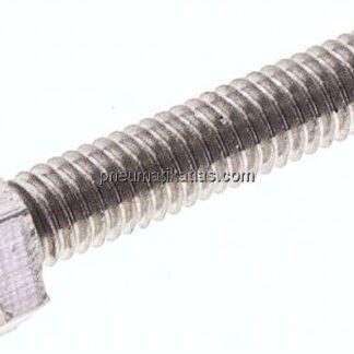 Sechskantschraube DIN 933, M 4x20, Edelstahl A2