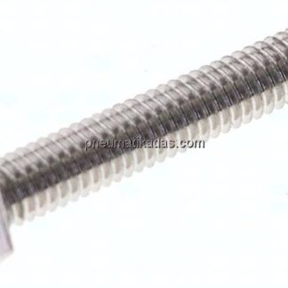 Sechskantschraube DIN 933, M 4x25, Edelstahl A2