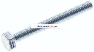 Sechskantschraube DIN 933, M 4x35, Stahl verzinkt 8.8