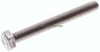 Sechskantschraube DIN 933, M 4x35, Edelstahl A2