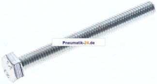 Sechskantschraube DIN 933, M 4x40, Stahl verzinkt 8.8