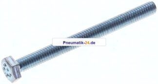 Sechskantschraube DIN 933, M 4x45, Stahl verzinkt 8.8