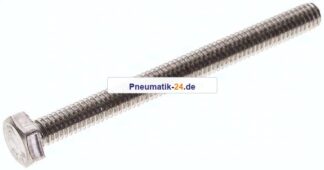 Sechskantschraube DIN 933, M 4x45, Edelstahl A2