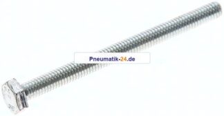 Sechskantschraube DIN 933, M 4x50, Stahl verzinkt 8.8