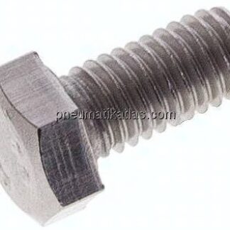 Sechskantschraube DIN 933, M 5x10, Edelstahl A2