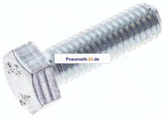Sechskantschraube DIN 933, M 5x16, Stahl verzinkt 8.8