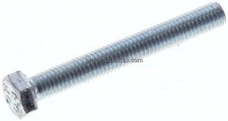 Sechskantschraube DIN 933, M 5x40, Stahl verzinkt 8.8