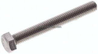 Sechskantschraube DIN 933, M 5x40, Edelstahl A2