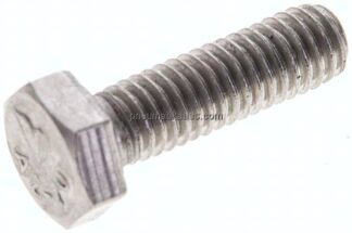 Sechskantschraube DIN 933, M 6x20, Edelstahl A2