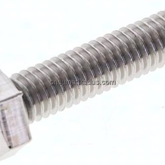 Sechskantschraube DIN 933, M 6x25, Edelstahl A2