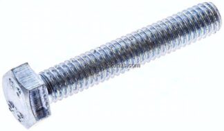 Sechskantschraube DIN 933, M 6x35, Stahl verzinkt 8.8
