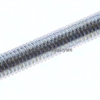 Sechskantschraube DIN 933, M 6x40, Stahl verzinkt 8.8