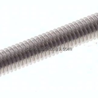 Sechskantschraube DIN 933, M 6x40, Edelstahl A2