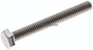 Sechskantschraube DIN 933, M 6x50, Edelstahl A2