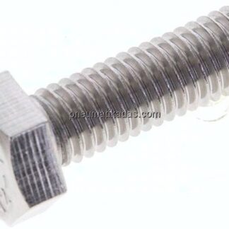 Sechskantschraube DIN 933, M 8x25, Edelstahl A2