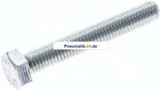 Sechskantschraube DIN 933, M 8x55, Stahl verzinkt 8.8
