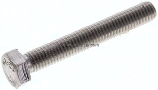 Sechskantschraube DIN 933, M 8x55, Edelstahl A2
