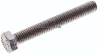 Sechskantschraube DIN 933, M 8x60, Edelstahl A2