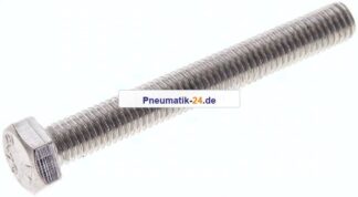 Sechskantschraube DIN 933, M 8x65, Edelstahl A2