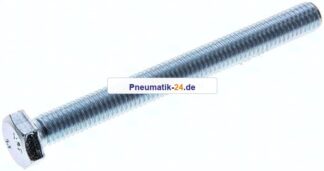 Sechskantschraube DIN 933, M 8x80, Stahl verzinkt 8.8