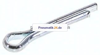Splint DIN 94 / ISO 1234, 2,0x10 mm, Stahl verzinkt