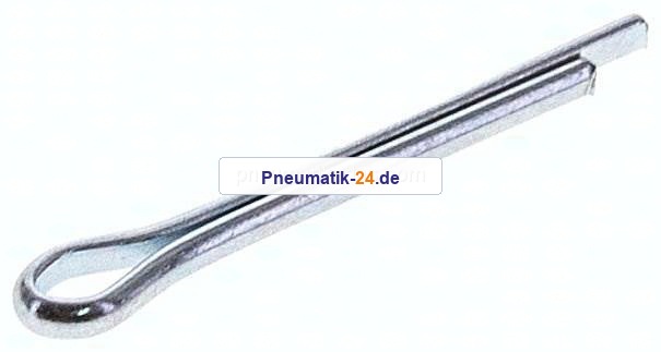 Splint DIN 94 / ISO 1234, 2,0x16 mm, Stahl verzinkt