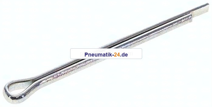 Splint DIN 94 / ISO 1234, 2,0x25 mm, Stahl verzinkt