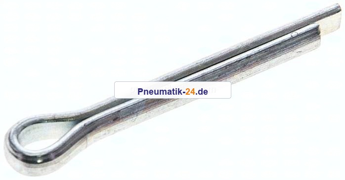 Splint DIN 94 / ISO 1234, 4,0x25 mm, Stahl verzinkt