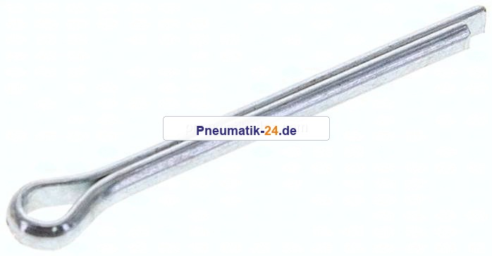 Splint DIN 94 / ISO 1234, 4,0x40 mm, Stahl verzinkt
