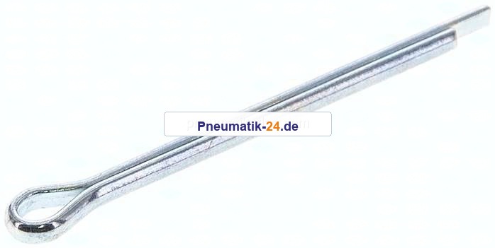 Splint DIN 94 / ISO 1234, 4,0x50 mm, Stahl verzinkt