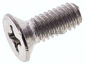 Senkschraube DIN965 / ISO7046, M 4x10, Edelstahl A2