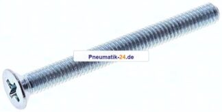 Senkschraube DIN965 / ISO7046, M 4x40, Stahl verzinkt 4.8