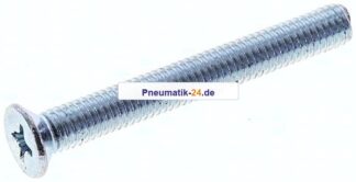 Senkschraube DIN965 / ISO7046, M 5x40, Stahl verzinkt 4.8
