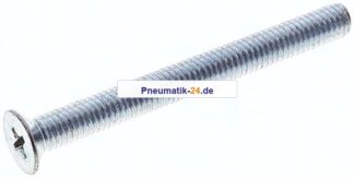 Senkschraube DIN965 / ISO7046, M 5x50, Stahl verzinkt 4.8