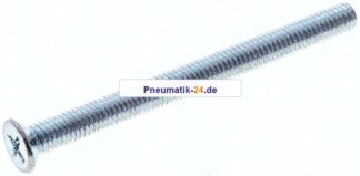 Senkschraube DIN965 / ISO7046, M 5x60, Stahl verzinkt 4.8