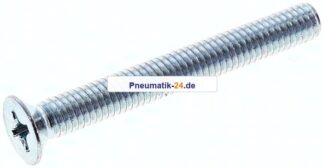Senkschraube DIN965 / ISO7046, M 6x50, Stahl verzinkt 4.8