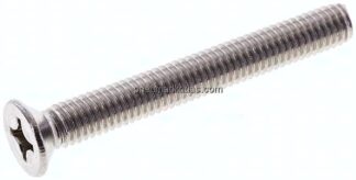 Senkschraube DIN965 / ISO7046, M 6x50, Edelstahl A2