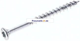 Spanplatten-Senkkopfschraube, TORX, 3,5x45, Stahl verzinkt, weiß