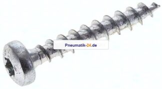 Spanplatten-Halbrundkopfschraube, TORX, 3,0x20, Stahl verz.