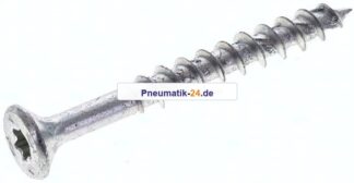 Spanplatten-Senkkopfschraube, TORX, 4,5x40, Stahl verzinkt, weiß
