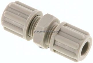 Gerade Verschraubung 6x4mm, Polypropylen