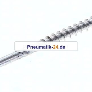 Spanplatten-Senkkopfschraube, TORX, 4,5x80, Stahl verzinkt, weiß