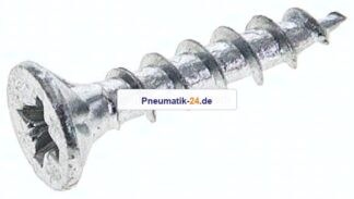 Spanplatten-Senkkopfschraube, Pozidriv, 4,0x20, Stahl verz.