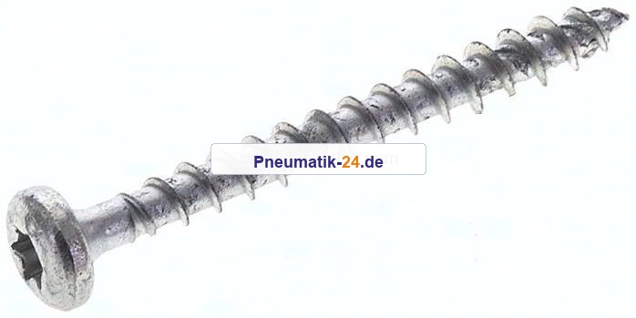 Spanplatten-Halbrundkopfschraube, TORX, 4,0x40, Stahl verz.